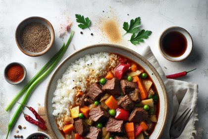 Hearty Beef and Rice Stew: A Comforting Flavorful Classic