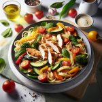 Wholesome Chicken and Vegetable Pasta: A Flavorful Delight