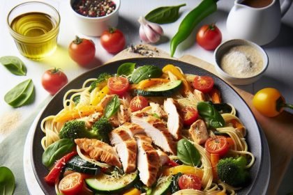 Wholesome Chicken and Vegetable Pasta: A Flavorful Delight