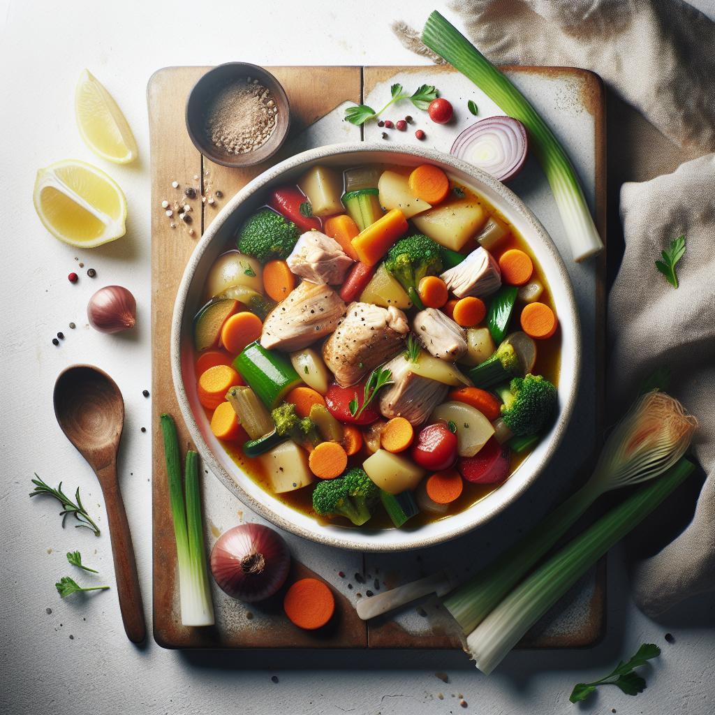 Hearty Chicken and Vegetable Stew: A Nourishing Delight