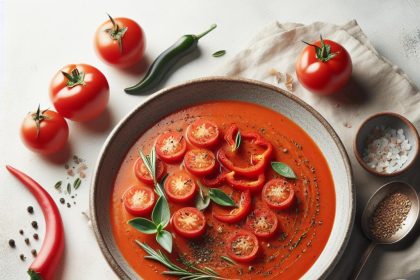 Savor the Flavors: Roasted Tomato & Red Pepper Soup Recipe