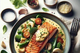 Indulgent Creamy Garlic Butter Salmon: A Flavorful Delight