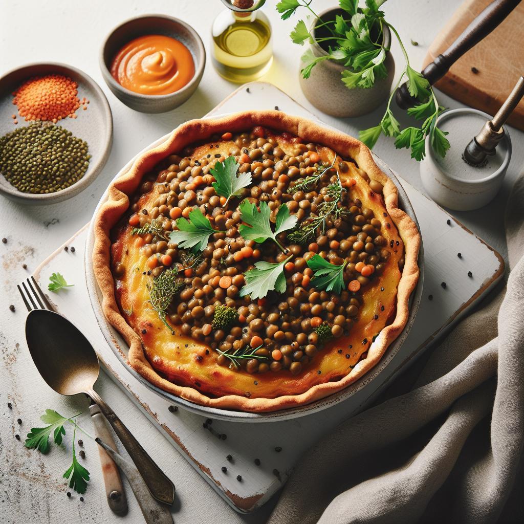 Hearty Vegetarian Lentil Shepherd’s Pie: Comfort in Every Bite