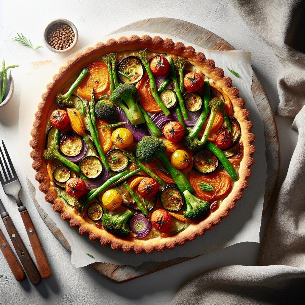 Savor the Flavor: The Art of Roasted Vegetable Tart