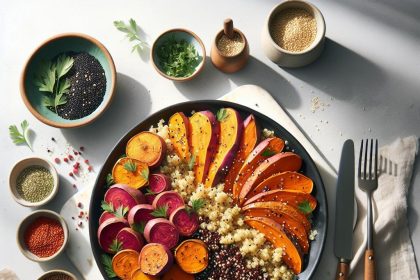 Energize Your Meal: Roasted Sweet Potato & Quinoa Boost