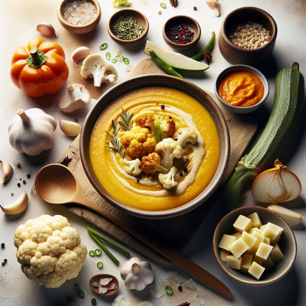 Golden Glow: The Art of Roasted Cauliflower Soup Explained