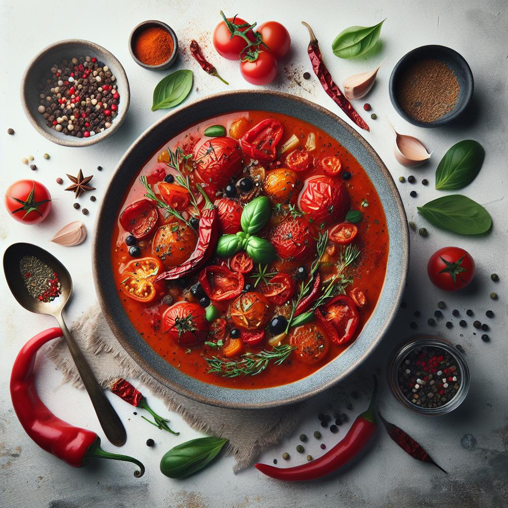 Savor the Flavors: Roasted Tomato & Red Pepper Soup Recipe