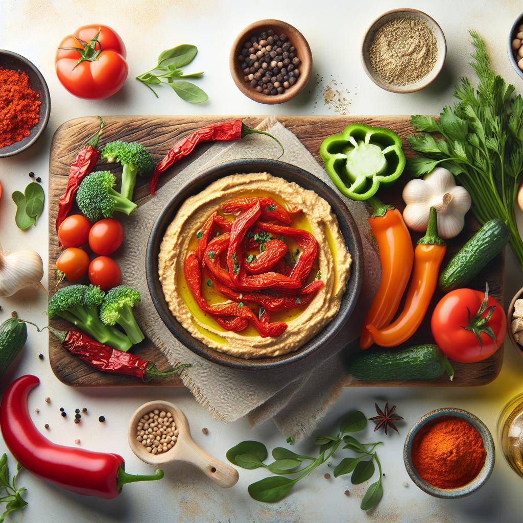 Roasted Red Pepper Hummus: A Flavorful Twist on a Classic