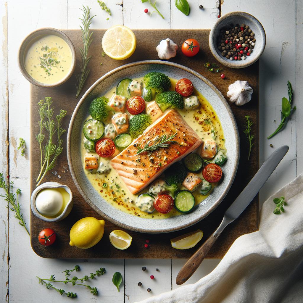 Diving Into Delight: Creamy Garlic Butter Salmon Recipe Explained