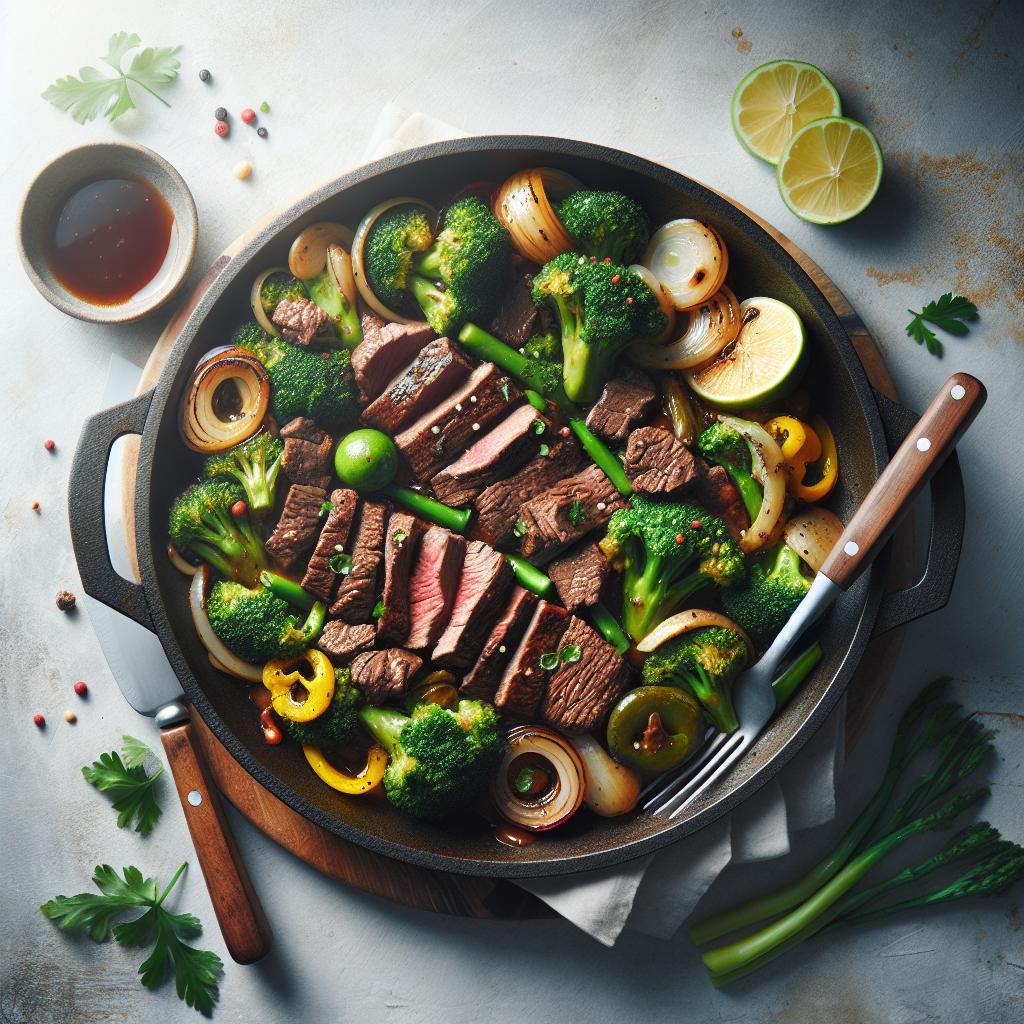Sizzling Beef and Broccoli Skillet: A Quick, Flavorful Feast