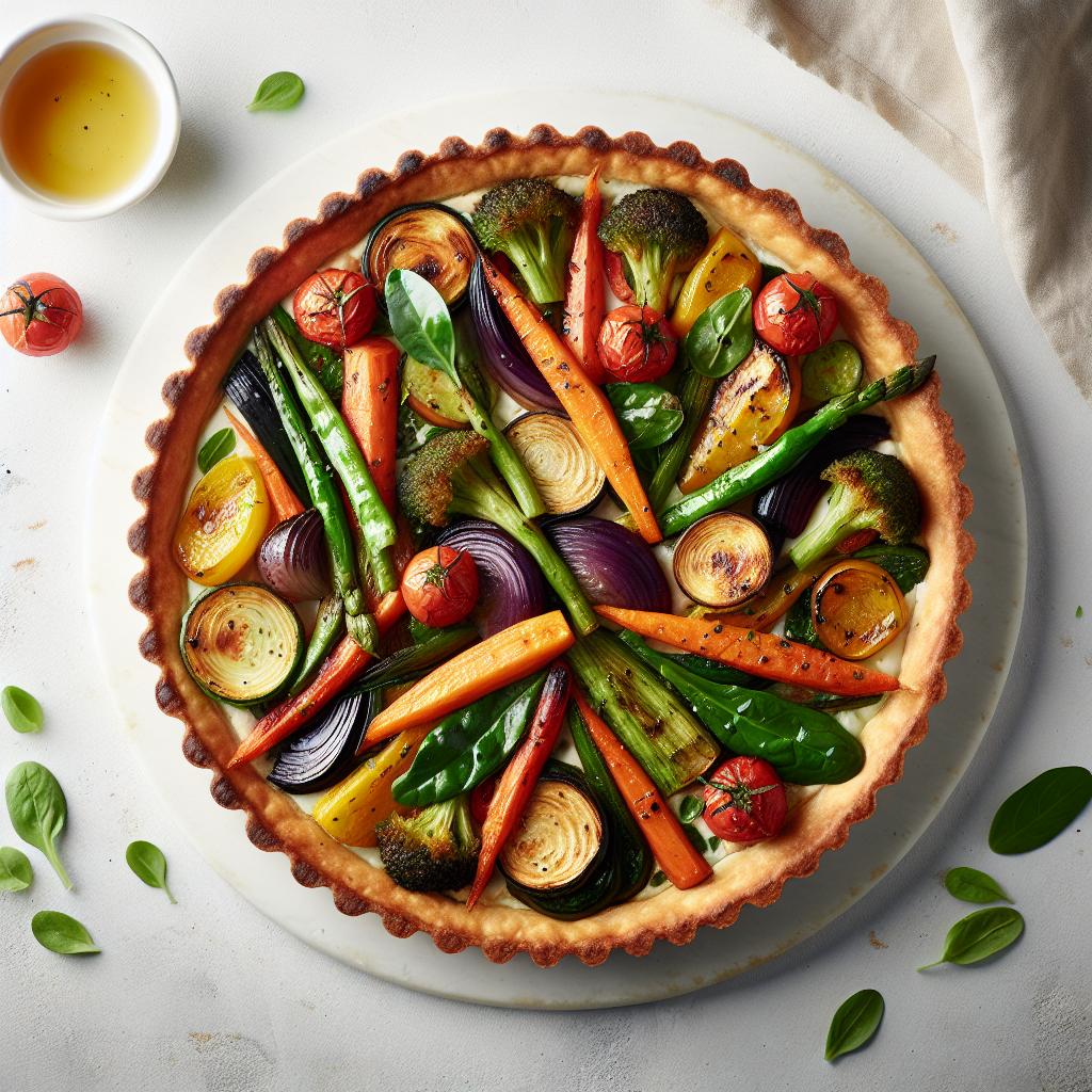 Savor the Flavor: The Art of Roasted Vegetable Tart