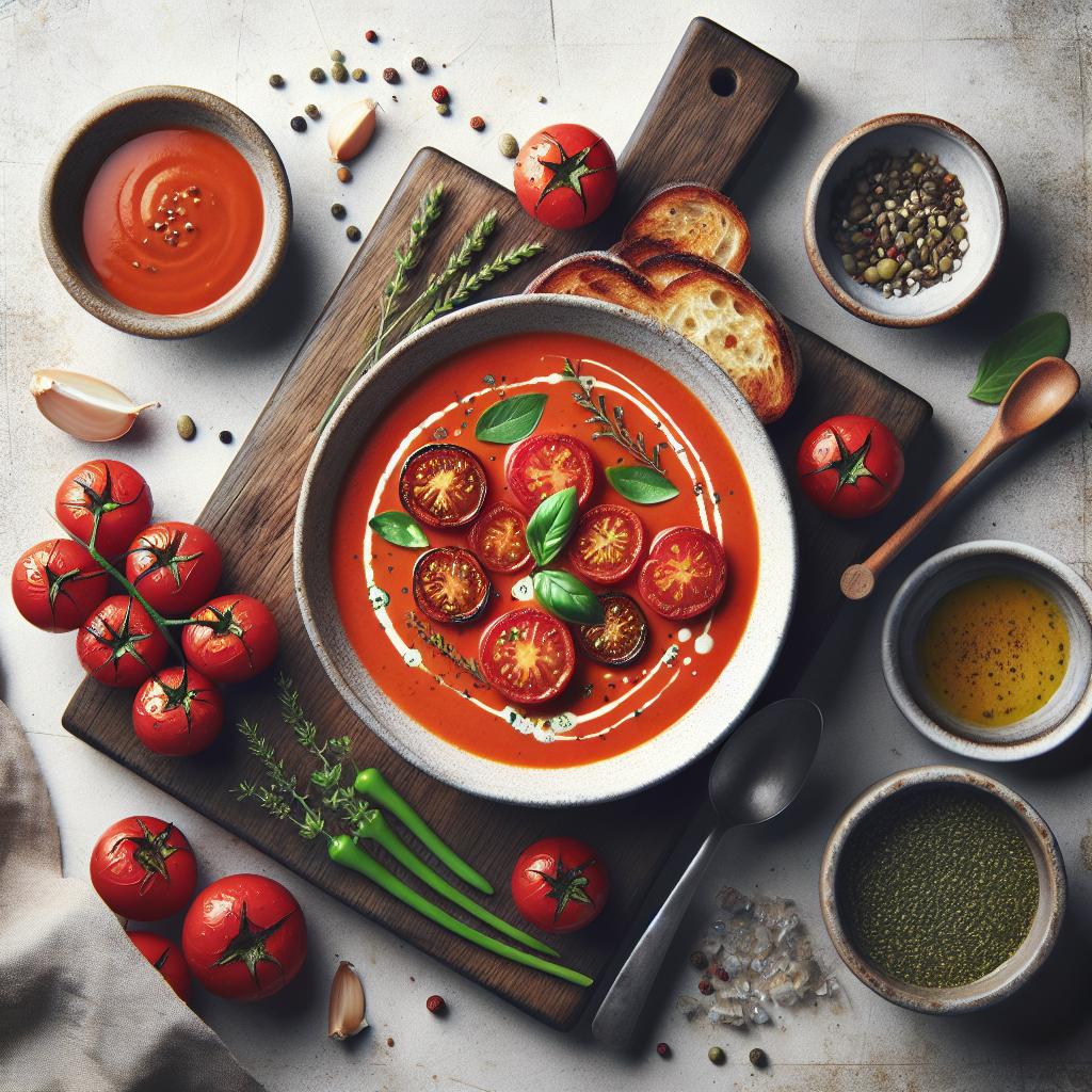 Savor the Depth: Crafting Perfect Roasted Tomato Soup