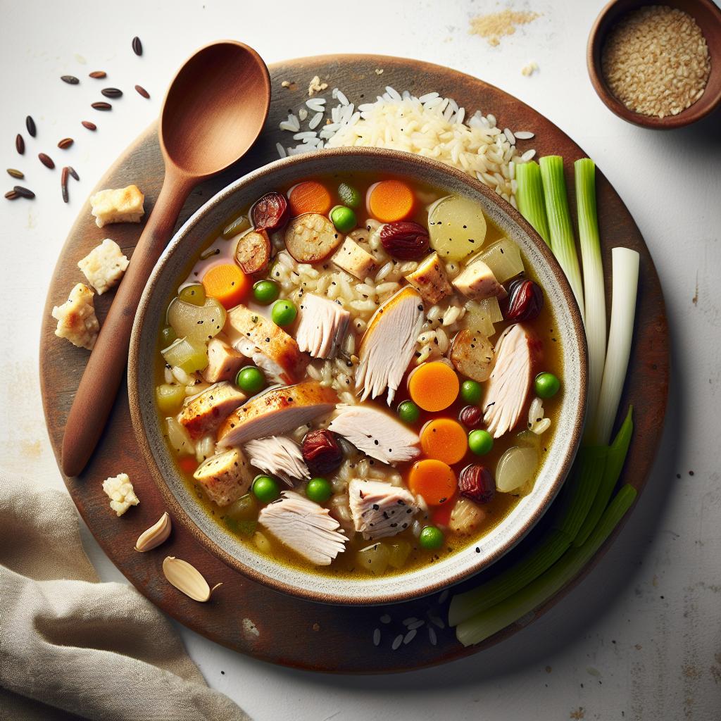 Hearty Turkey and Rice Soup: A Comfort Bowl of Flavor