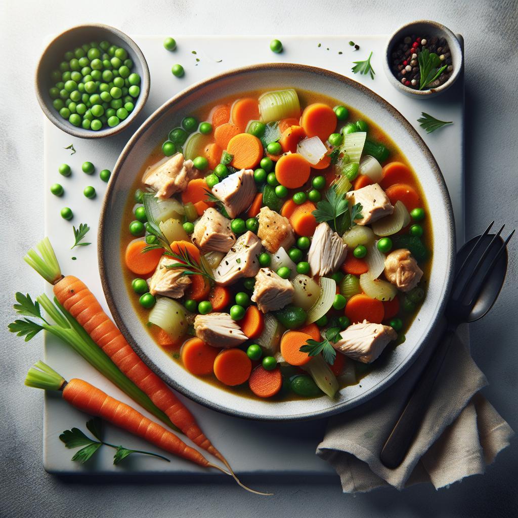 Hearty Chicken and Vegetable Stew: A Comfort in Every Bite