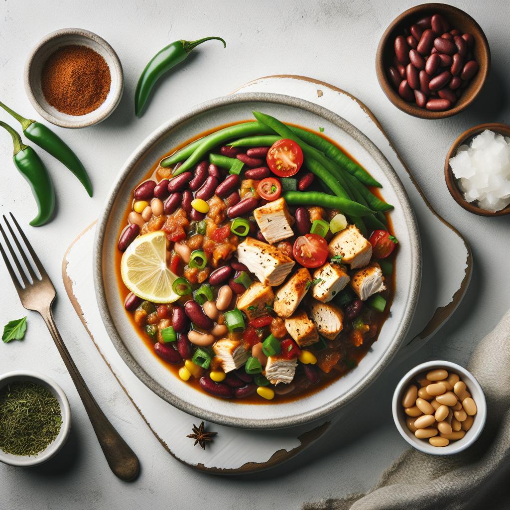 Hearty Chicken and Bean Chili: A Flavor-Packed Classic
