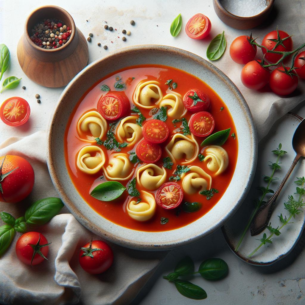 Velvety Tomato Tortellini Soup: A Comfort Classic Recipe