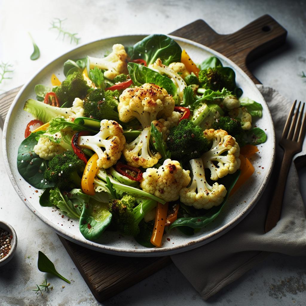 Roasted Cauliflower Salad: A Flavorful Twist on Greens