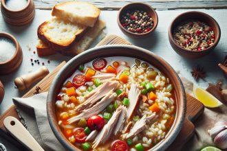 Hearty Turkey and Rice Soup: A Comfort Bowl of Flavor