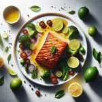 Zesty Honey-Lime Baked Salmon: A Flavorful Seafood Delight