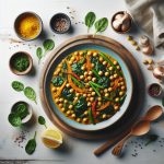 Wholesome Chickpea & Spinach Curry: A Flavorful Feast