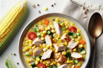 Hearty Chicken and Corn Chowder: A Comfort Food Classic
