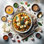 Savor the Flavor: Roasted Cauliflower & Chickpea Curry Delight