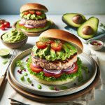 Turkey Burger with Creamy Avocado Mash: A Fresh Twist