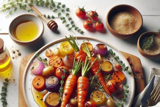 Sweet and Savory: Honey Roasted Carrots with Thyme Delight