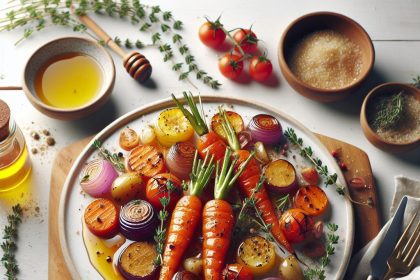 Sweet and Savory: Honey Roasted Carrots with Thyme Delight
