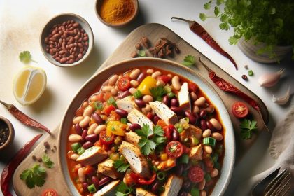 Hearty Chicken and Bean Chili: A Flavorful Comfort Dish