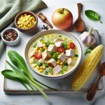 Creamy Chicken and Corn Chowder: A Hearty Homemade Classic