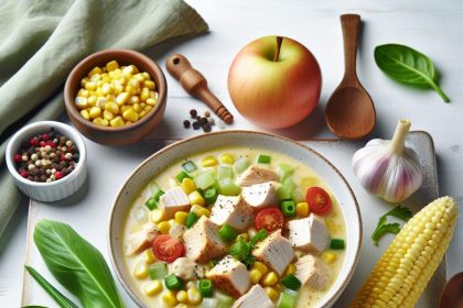 Creamy Chicken and Corn Chowder: A Hearty Homemade Classic