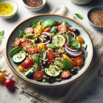 Bright Mediterranean Quinoa Salad: Fresh, Flavorful, Healthy