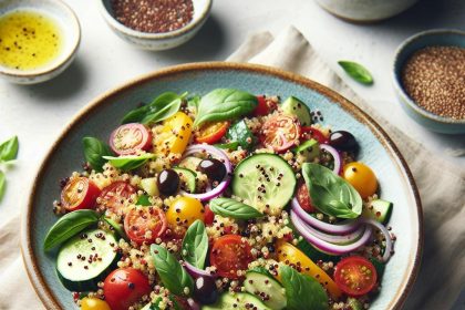 Bright Mediterranean Quinoa Salad: Fresh, Flavorful, Healthy