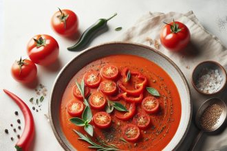 Savor the Flavors: Roasted Tomato & Red Pepper Soup Recipe