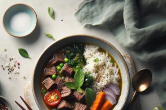 Hearty Beef and Rice Soup: A Comforting Classic Recipe