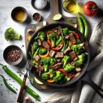 Sizzling Beef and Broccoli Skillet: A Flavorful One-Pan Feast