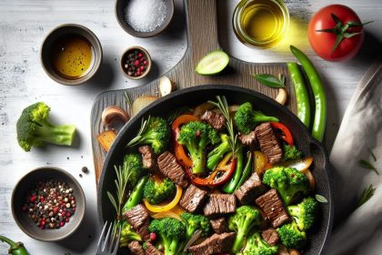 Sizzling Beef and Broccoli Skillet: A Flavorful One-Pan Feast