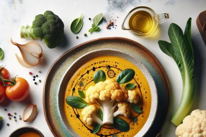 Golden Glow: The Art of Roasted Cauliflower Soup Explained