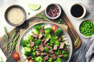 Savor the Flavor: Easy Beef and Broccoli Rice Delight