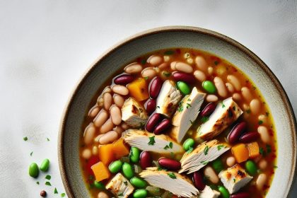 Hearty Chicken and Bean Soup: A Nutritious Comfort Bowl